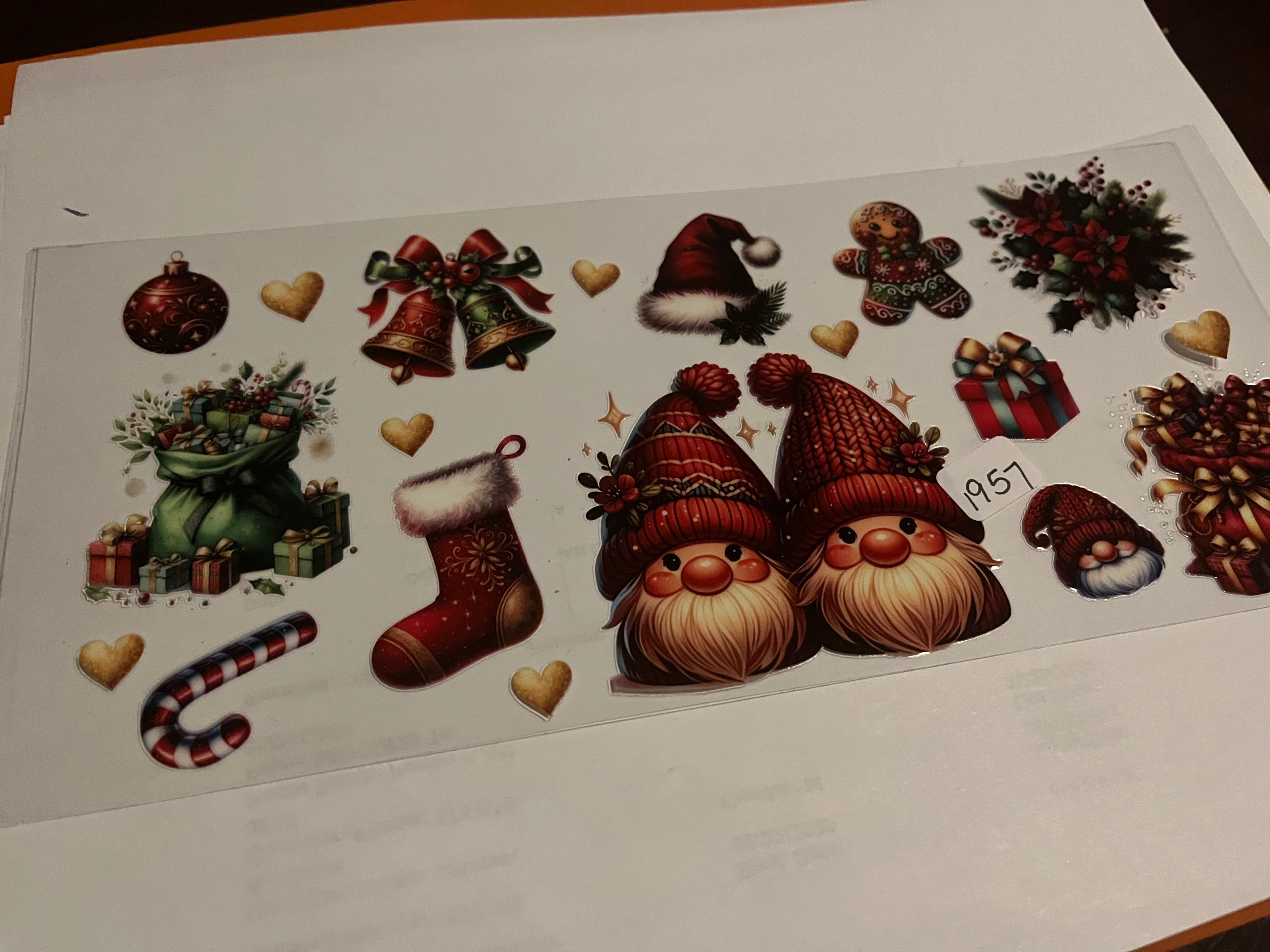 Gnomes Christmas 1957