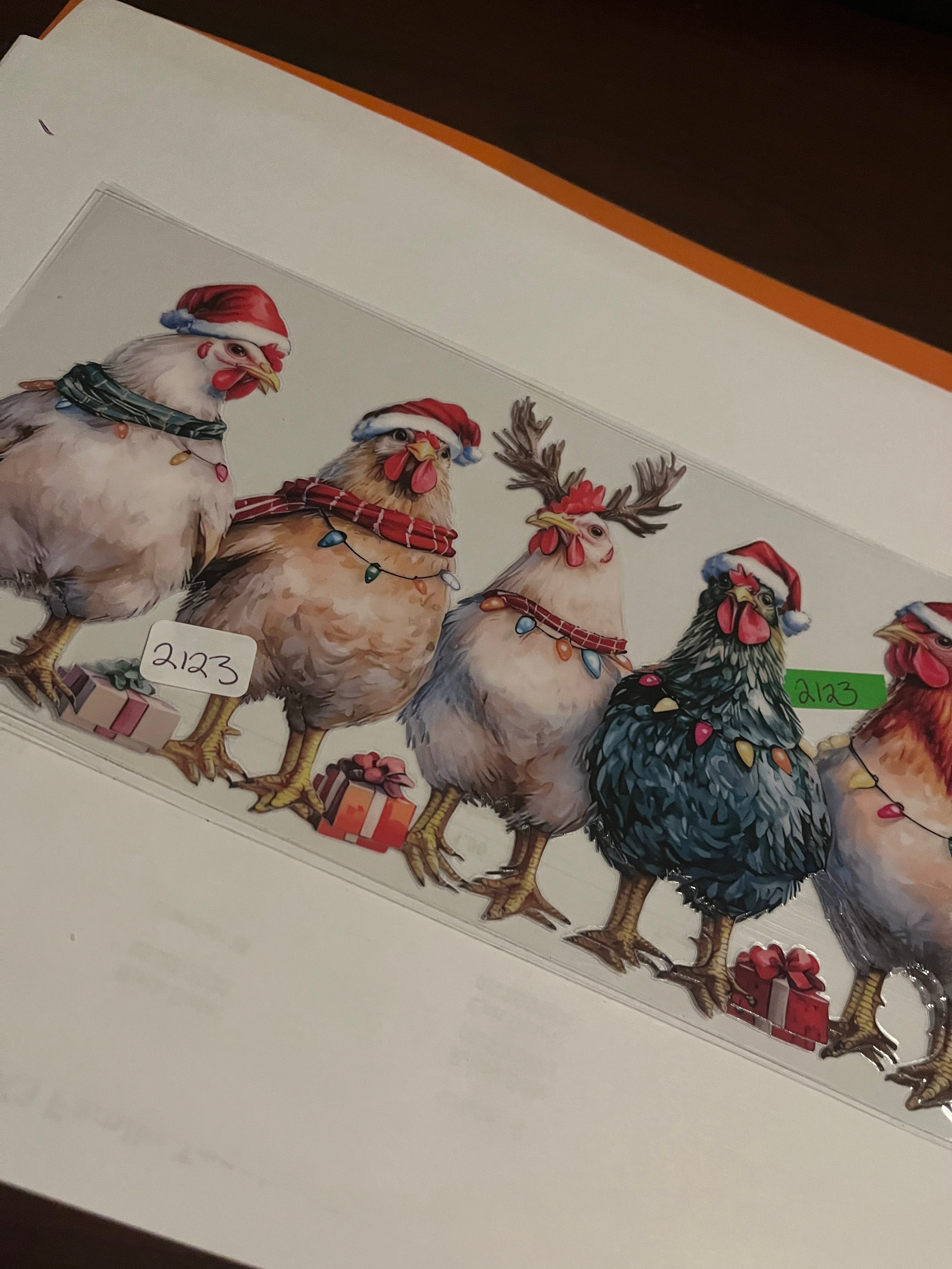 Christmas chicken 2123