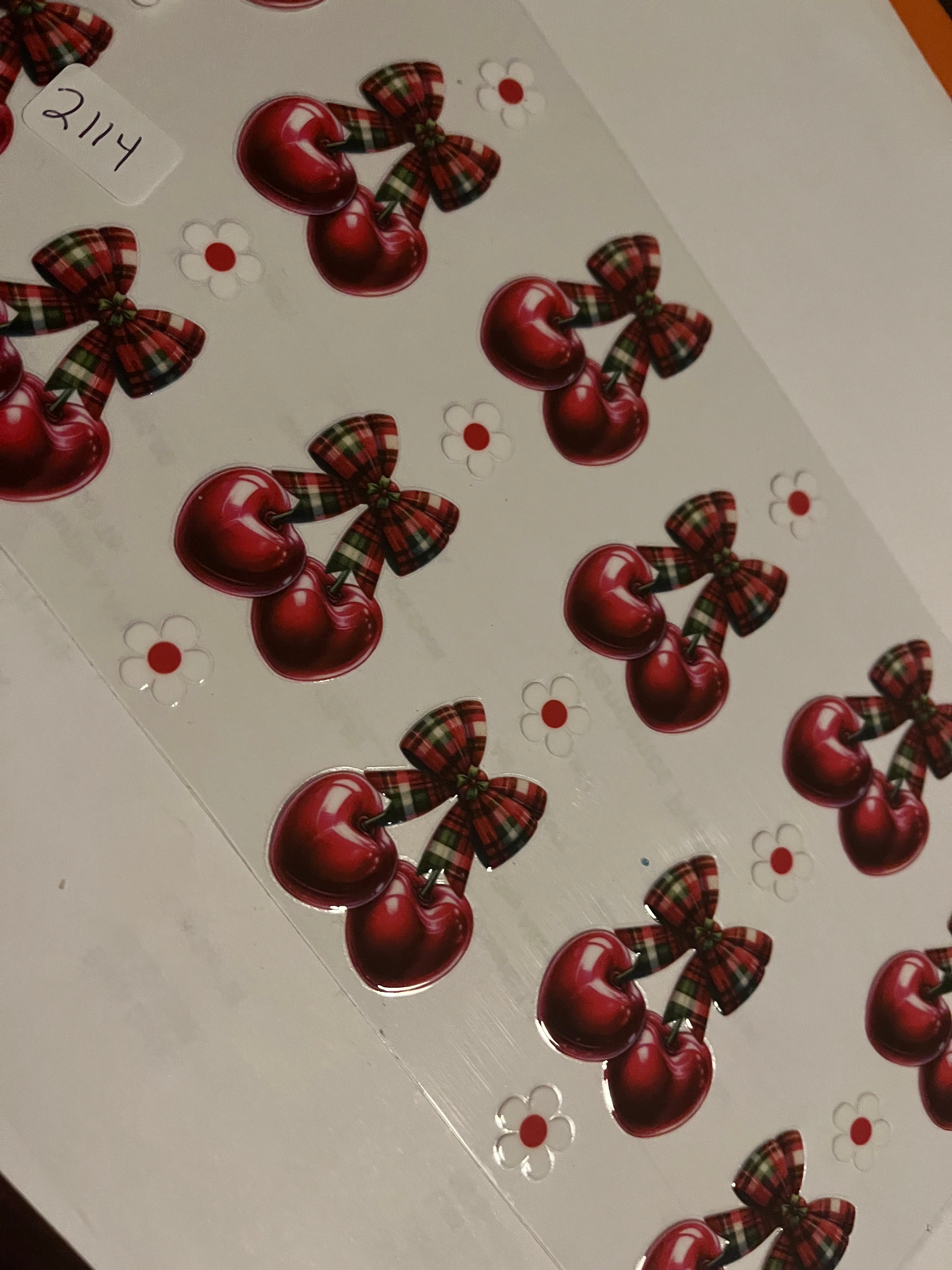 Cherry bows 2114